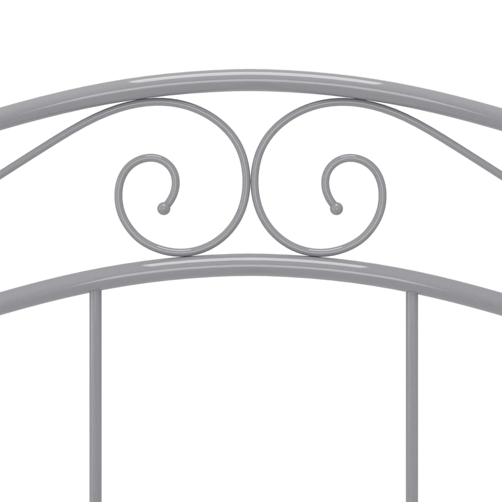 Bedframe metaal grijs 120x200 cm is nu te koop bij PeponiXL, paradijselijk wonen!