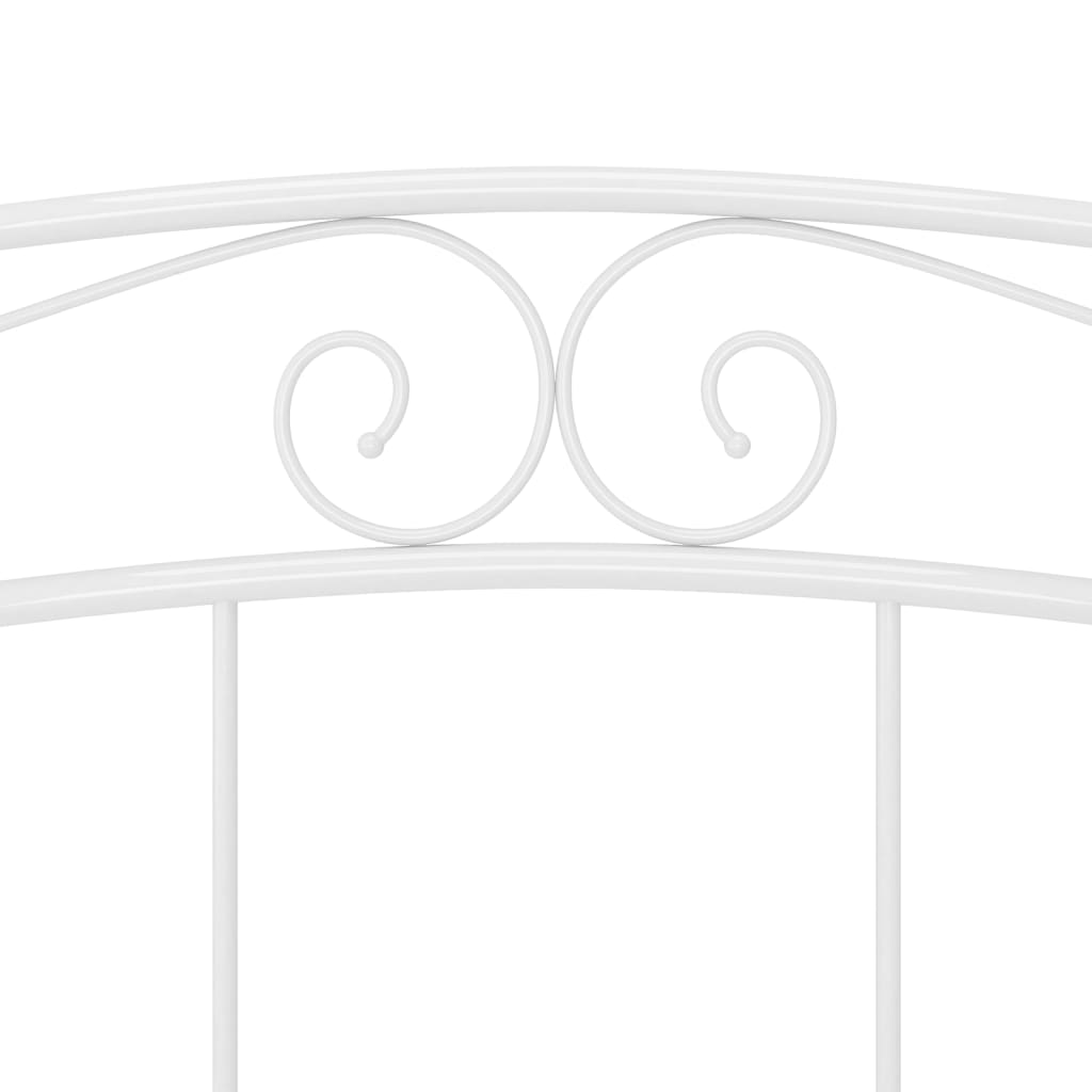 Bedframe metaal wit 160x200 cm is nu te koop bij PeponiXL, paradijselijk wonen!