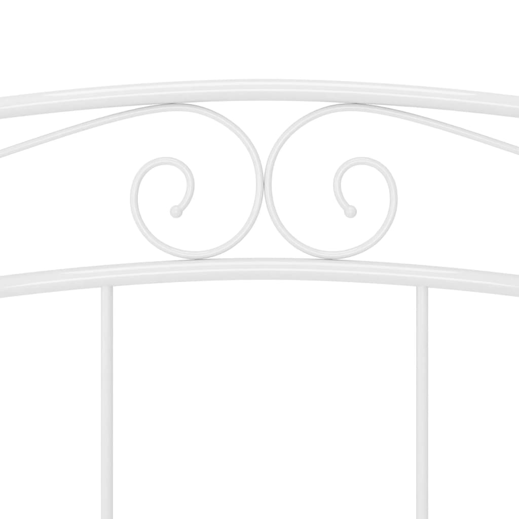Bedframe metaal wit 200x200 cm is nu te koop bij PeponiXL, paradijselijk wonen!