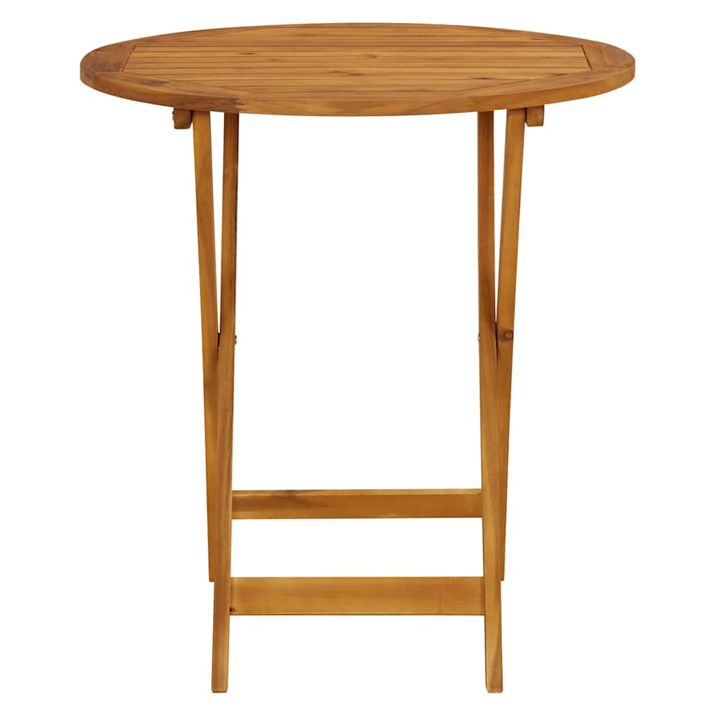 Tuintafel inklapbaar 70 cm massief acaciahout is nu te koop bij PeponiXL, paradijselijk wonen!
