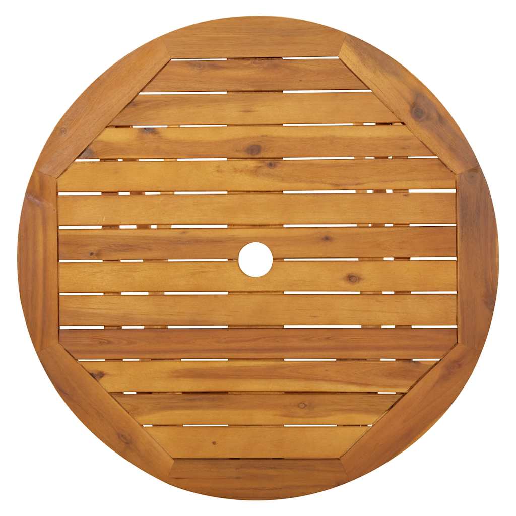 Tuintafel inklapbaar 70 cm massief acaciahout is nu te koop bij PeponiXL, paradijselijk wonen!