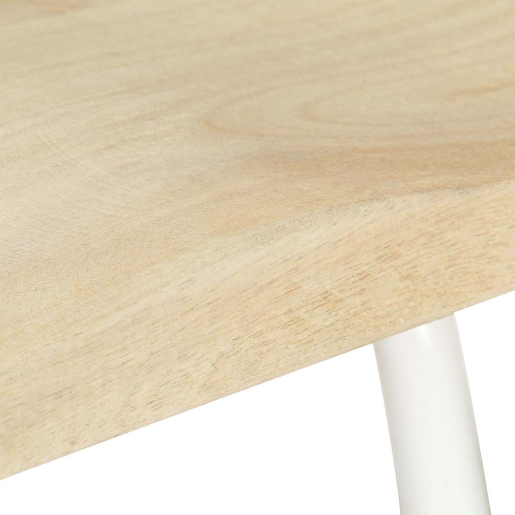 Barkrukken 2 st massief mangohout is nu te koop bij PeponiXL, paradijselijk wonen!