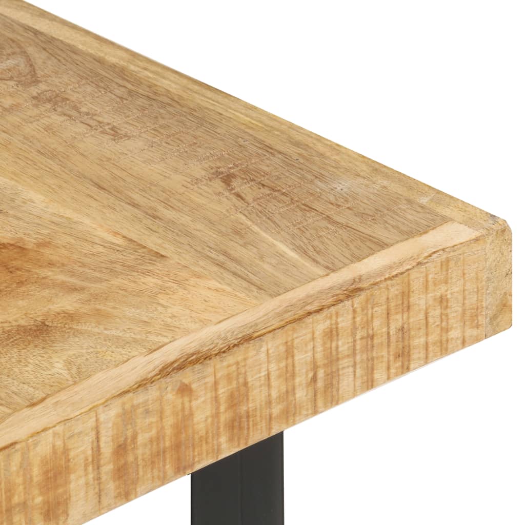 Salontafel 142x90x42 cm massief mangohout is nu te koop bij PeponiXL, paradijselijk wonen!