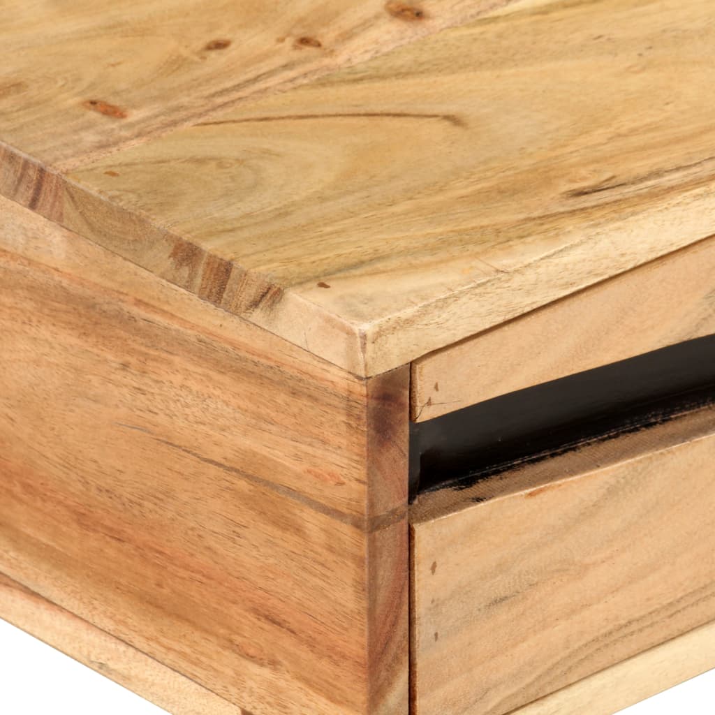 Salontafel 88x50x42 cm massief acaciahout is nu te koop bij PeponiXL, paradijselijk wonen!