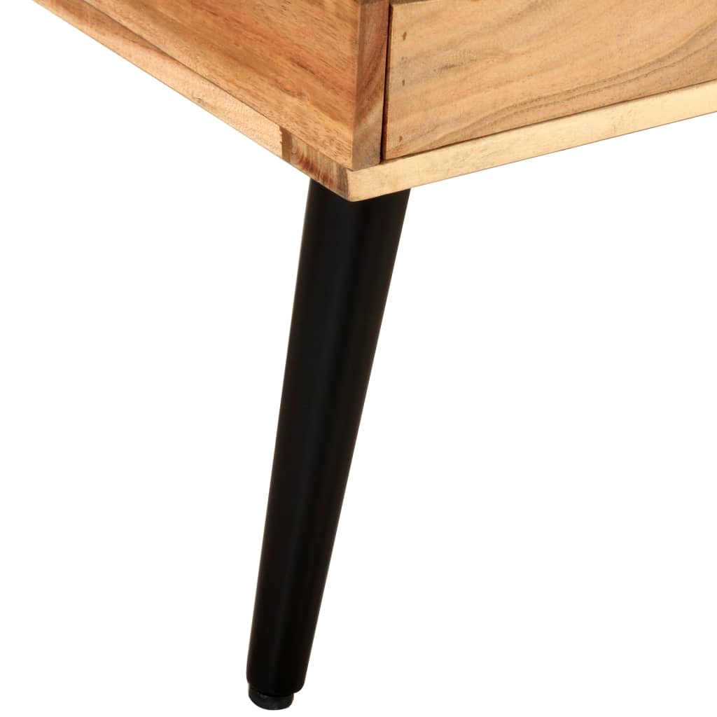 Salontafel 88x50x42 cm massief acaciahout is nu te koop bij PeponiXL, paradijselijk wonen!