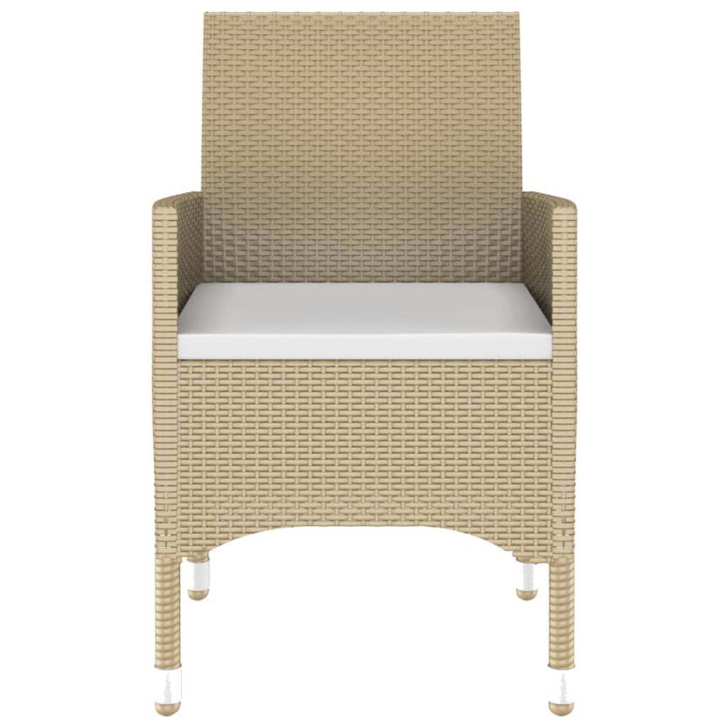 3-delige Tuinset poly rattan beige is nu te koop bij PeponiXL, paradijselijk wonen!