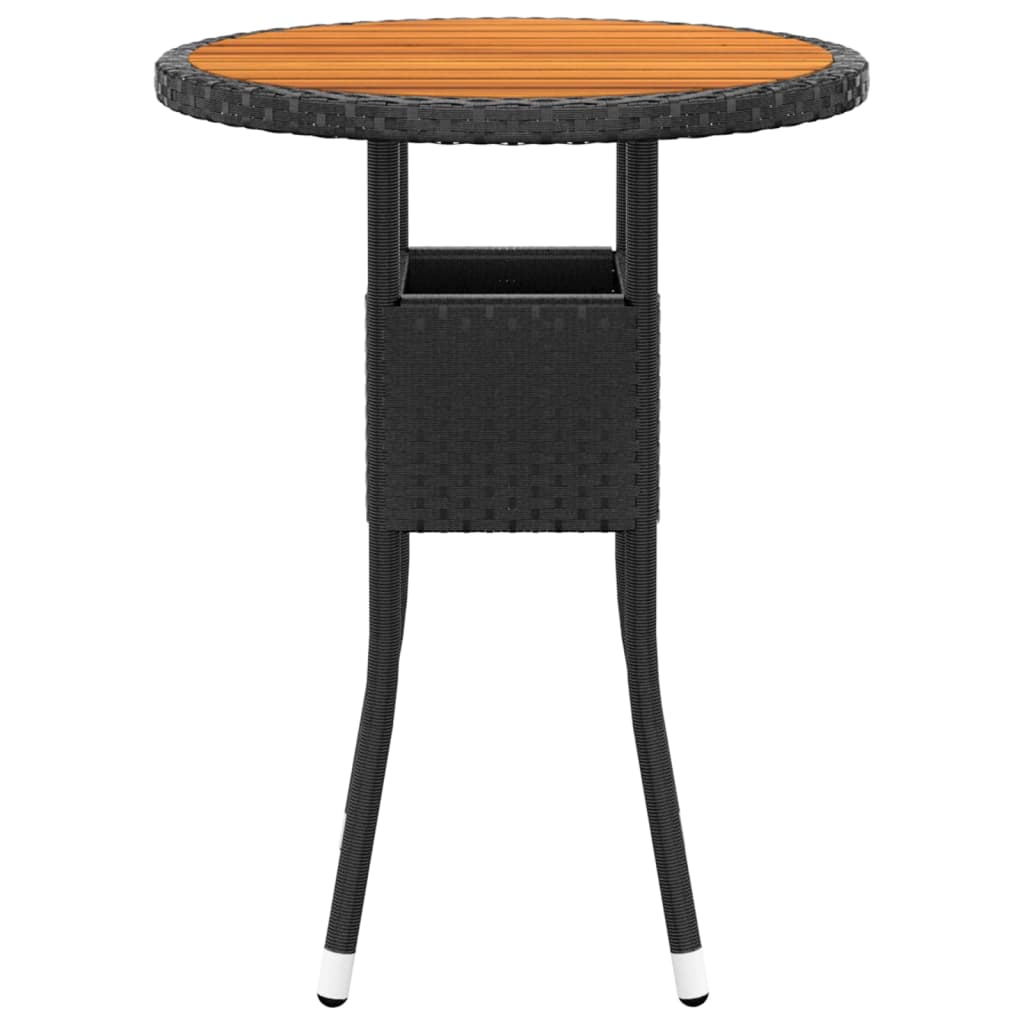3-delige Tuinset poly rattan zwart is nu te koop bij PeponiXL, paradijselijk wonen!
