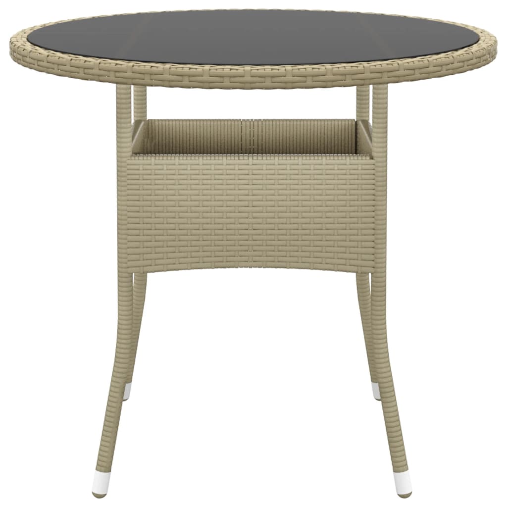 5-delige Tuinset poly rattan beige is nu te koop bij PeponiXL, paradijselijk wonen!