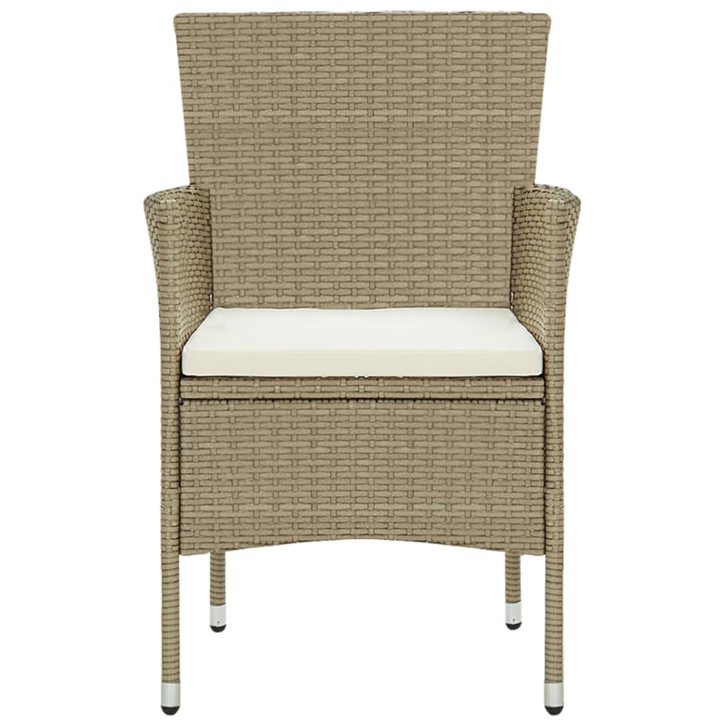 11-delige Tuinset poly rattan beige is nu te koop bij PeponiXL, paradijselijk wonen!