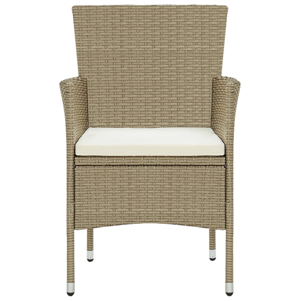11-delige Tuinset poly rattan beige is nu te koop bij PeponiXL, paradijselijk wonen!