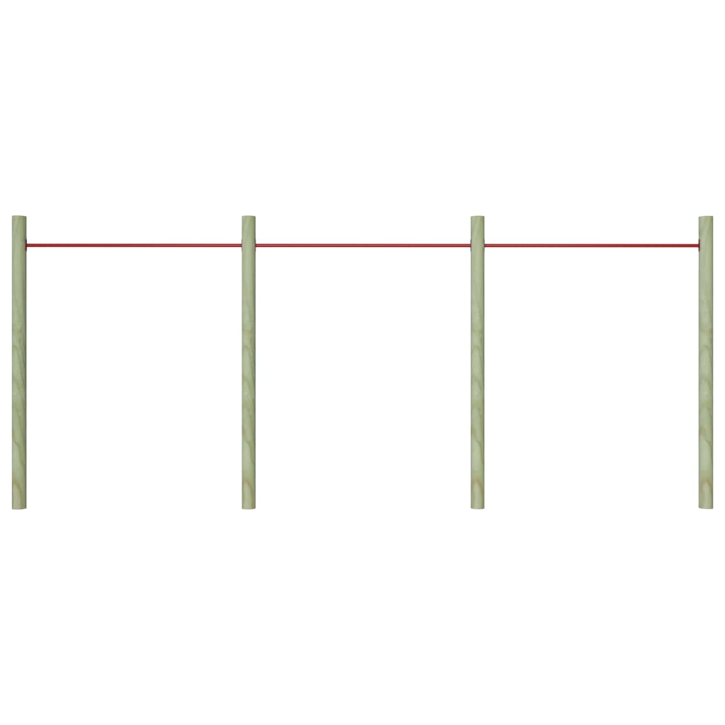 Rekstokken 3 st 125 cm staal rood is nu te koop bij PeponiXL, paradijselijk wonen!