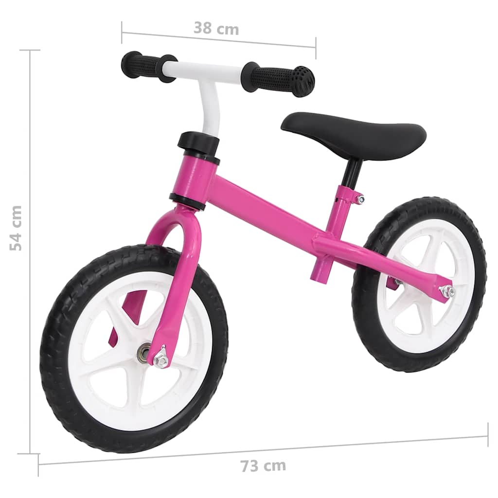 Loopfiets met 9,5 inch wielen roze is nu te koop bij PeponiXL, paradijselijk wonen!
