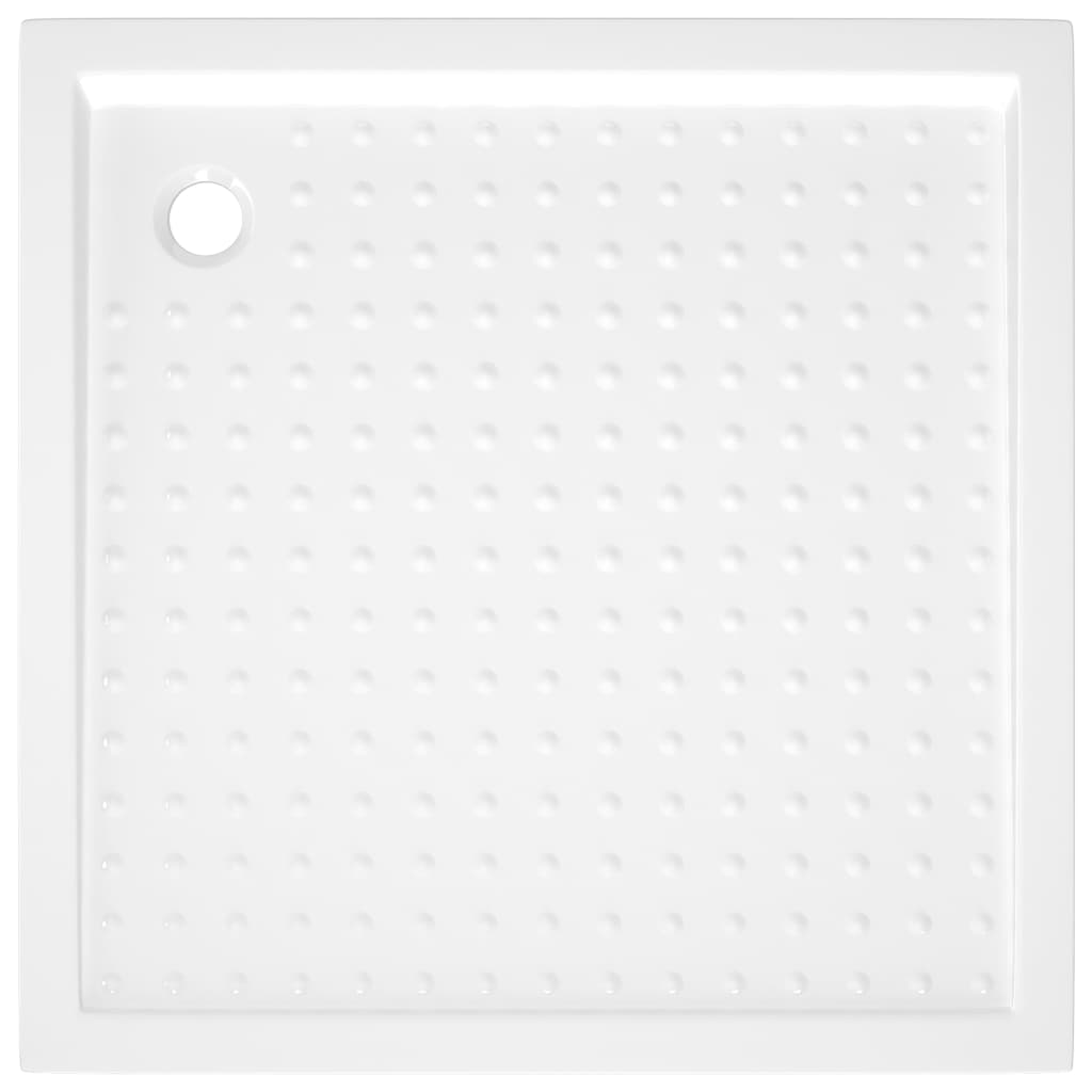 Douchebak met noppen 80x80x4 cm ABS wit is nu te koop bij PeponiXL, paradijselijk wonen!