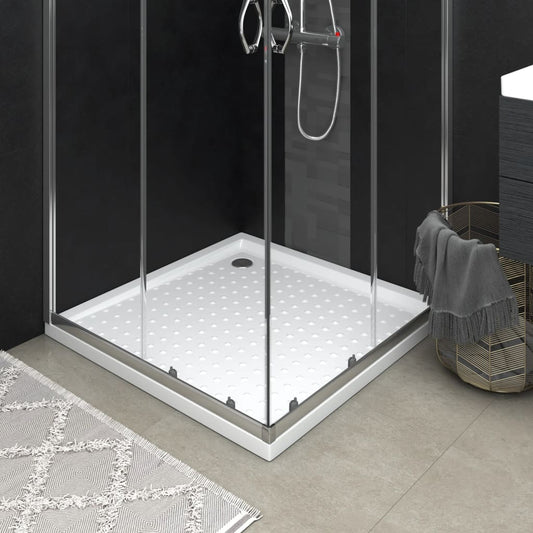 Douchebak met noppen 80x80x4 cm ABS wit is nu te koop bij PeponiXL, paradijselijk wonen!