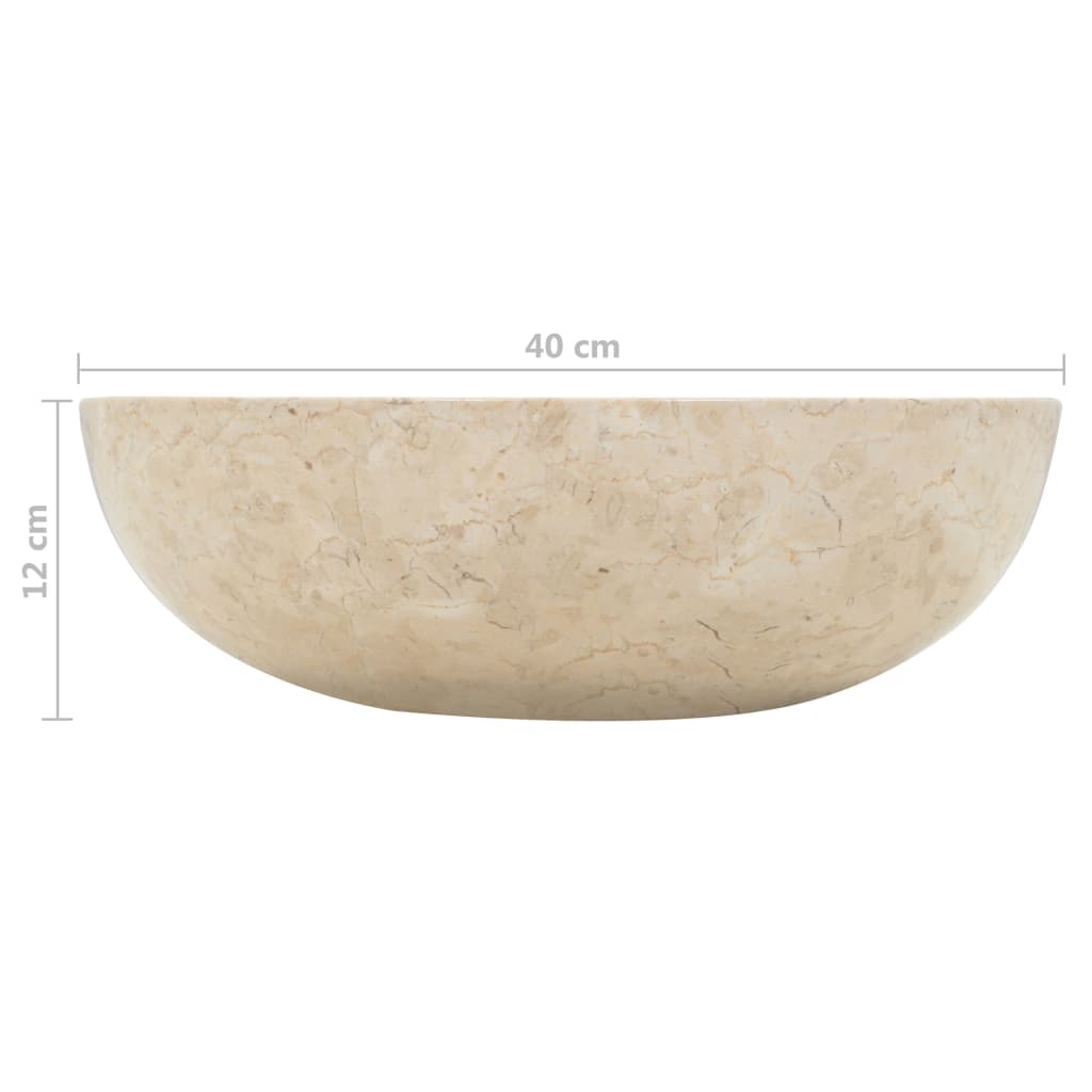 Wastafelkast met marmeren wastafel massief teakhout crèmekleur is nu te koop bij PeponiXL, paradijselijk wonen!
