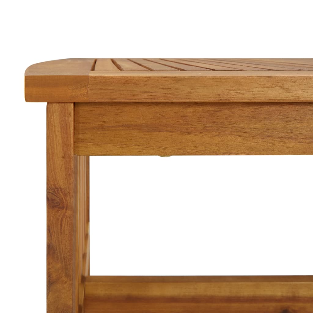 3-delige Loungeset massief acaciahout is nu te koop bij PeponiXL, paradijselijk wonen!
