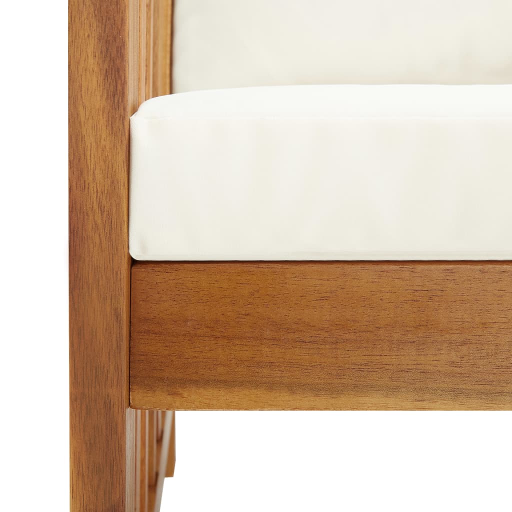 5-delige Loungeset met kussens massief acaciahout is nu te koop bij PeponiXL, paradijselijk wonen!