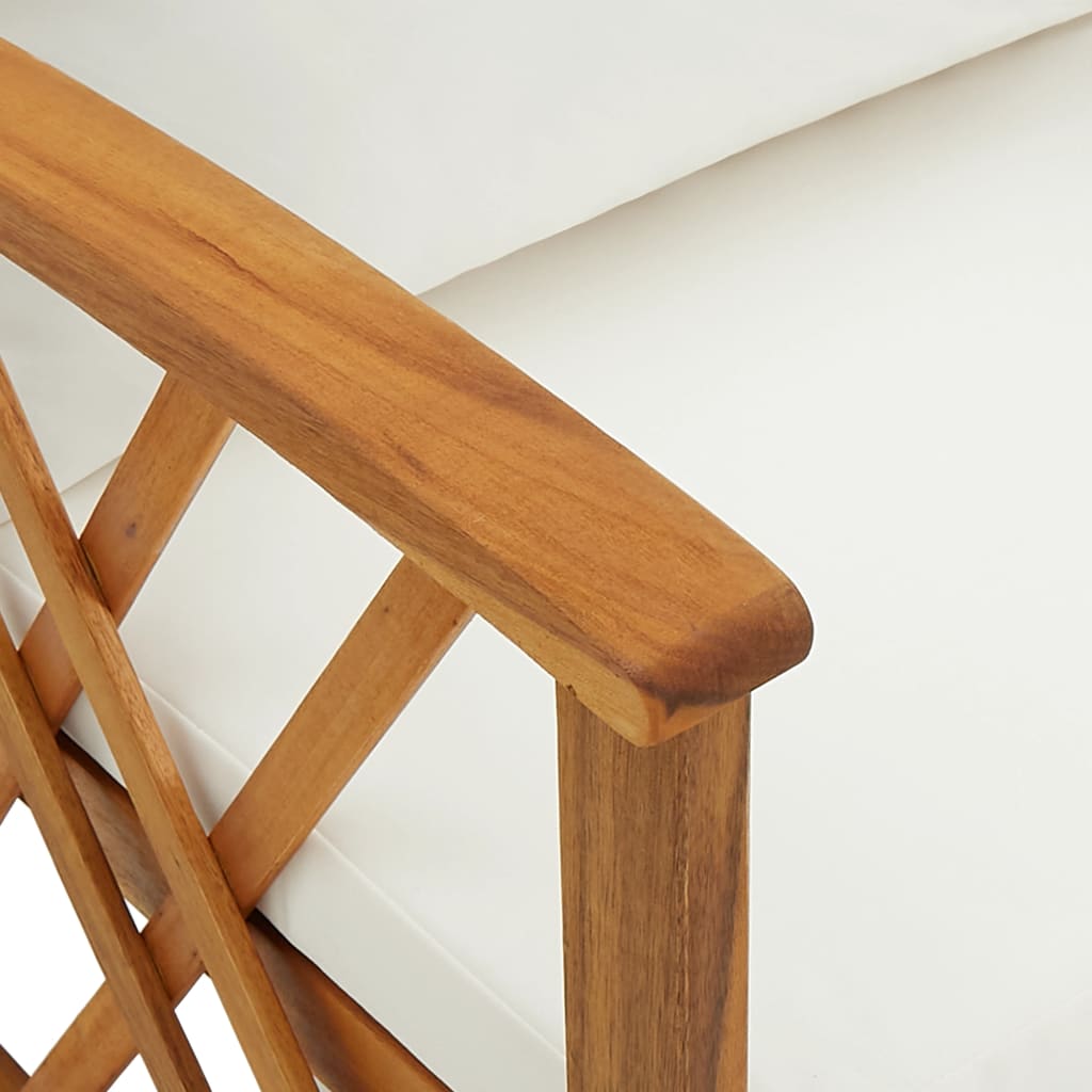 5-delige Loungeset met kussens massief acaciahout is nu te koop bij PeponiXL, paradijselijk wonen!