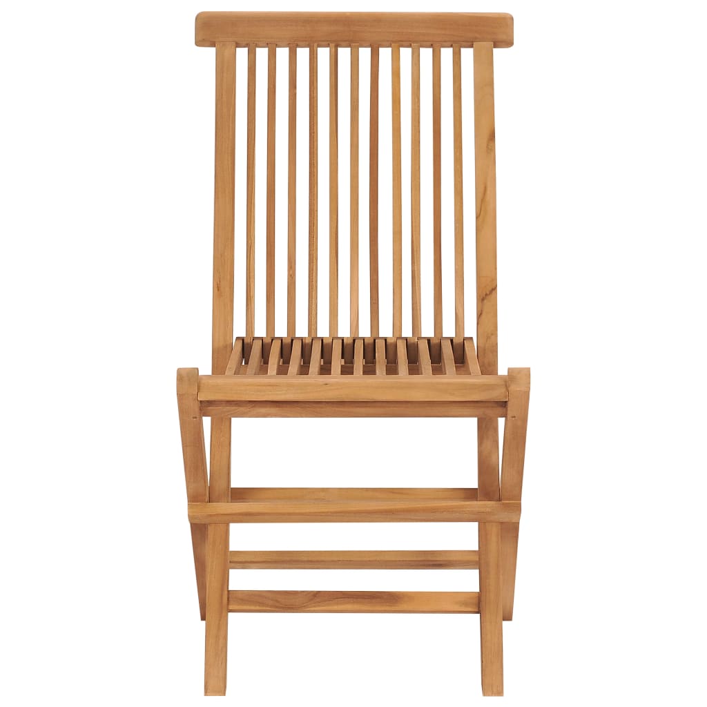 Tuinstoelen 4 st inklapbaar massief teakhout is nu te koop bij PeponiXL, paradijselijk wonen!