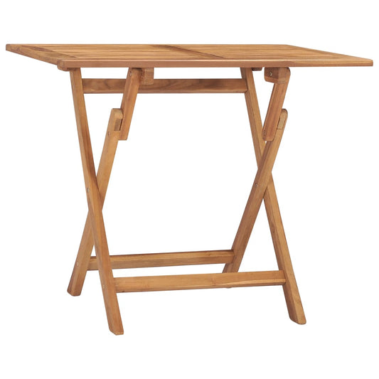 Tuintafel inklapbaar 90x60x75 cm massief teakhout is nu te koop bij PeponiXL, paradijselijk wonen!