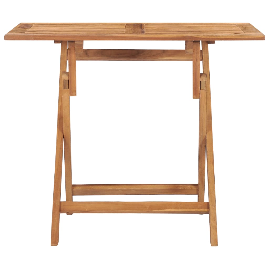 Tuintafel inklapbaar 90x60x75 cm massief teakhout is nu te koop bij PeponiXL, paradijselijk wonen!