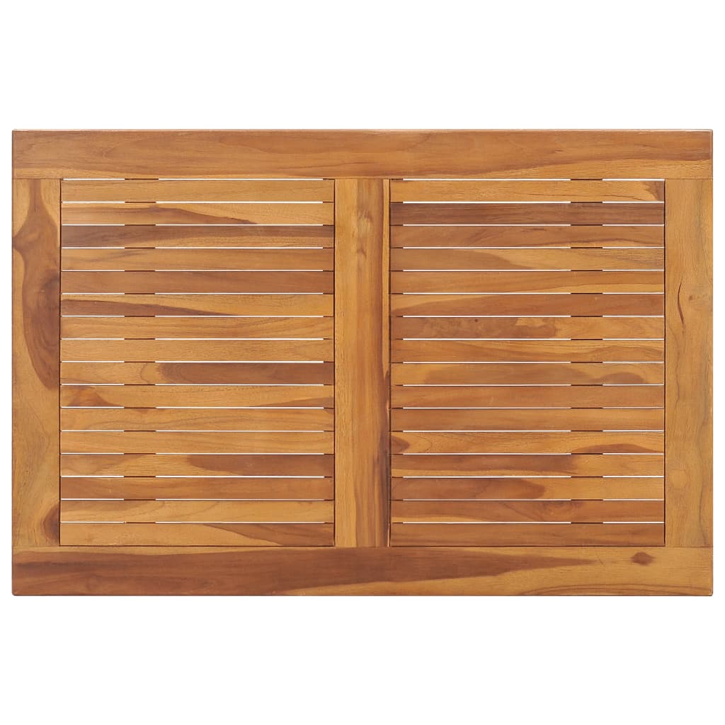 Tuintafel inklapbaar 90x60x75 cm massief teakhout is nu te koop bij PeponiXL, paradijselijk wonen!