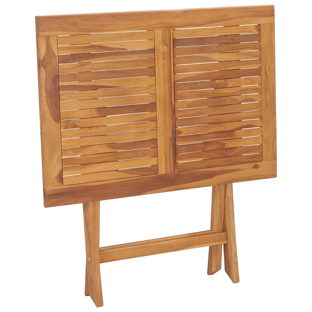Tuintafel inklapbaar 90x60x75 cm massief teakhout is nu te koop bij PeponiXL, paradijselijk wonen!