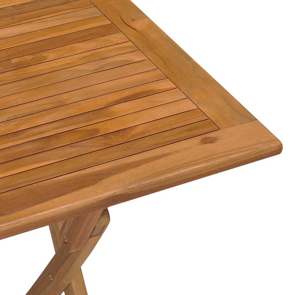 Tuintafel inklapbaar 90x60x75 cm massief teakhout is nu te koop bij PeponiXL, paradijselijk wonen!