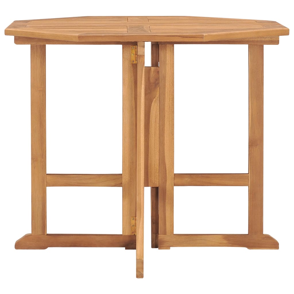 Tuintafel inklapbaar 90x90x75 cm massief teakhout is nu te koop bij PeponiXL, paradijselijk wonen!