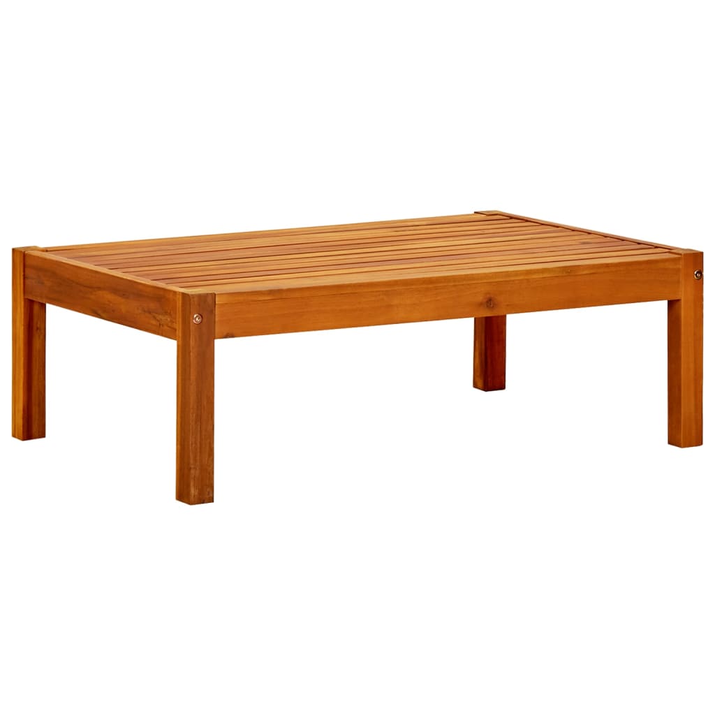 Tuinbank met tafel en voetenbanken massief acaciahout is nu te koop bij PeponiXL, paradijselijk wonen!