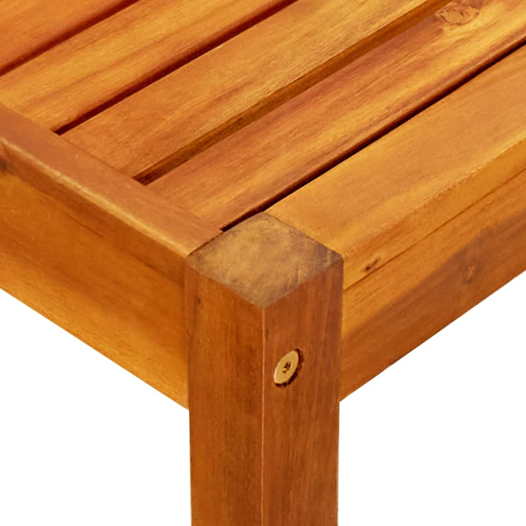 Tuinbank met tafel en voetenbanken massief acaciahout is nu te koop bij PeponiXL, paradijselijk wonen!
