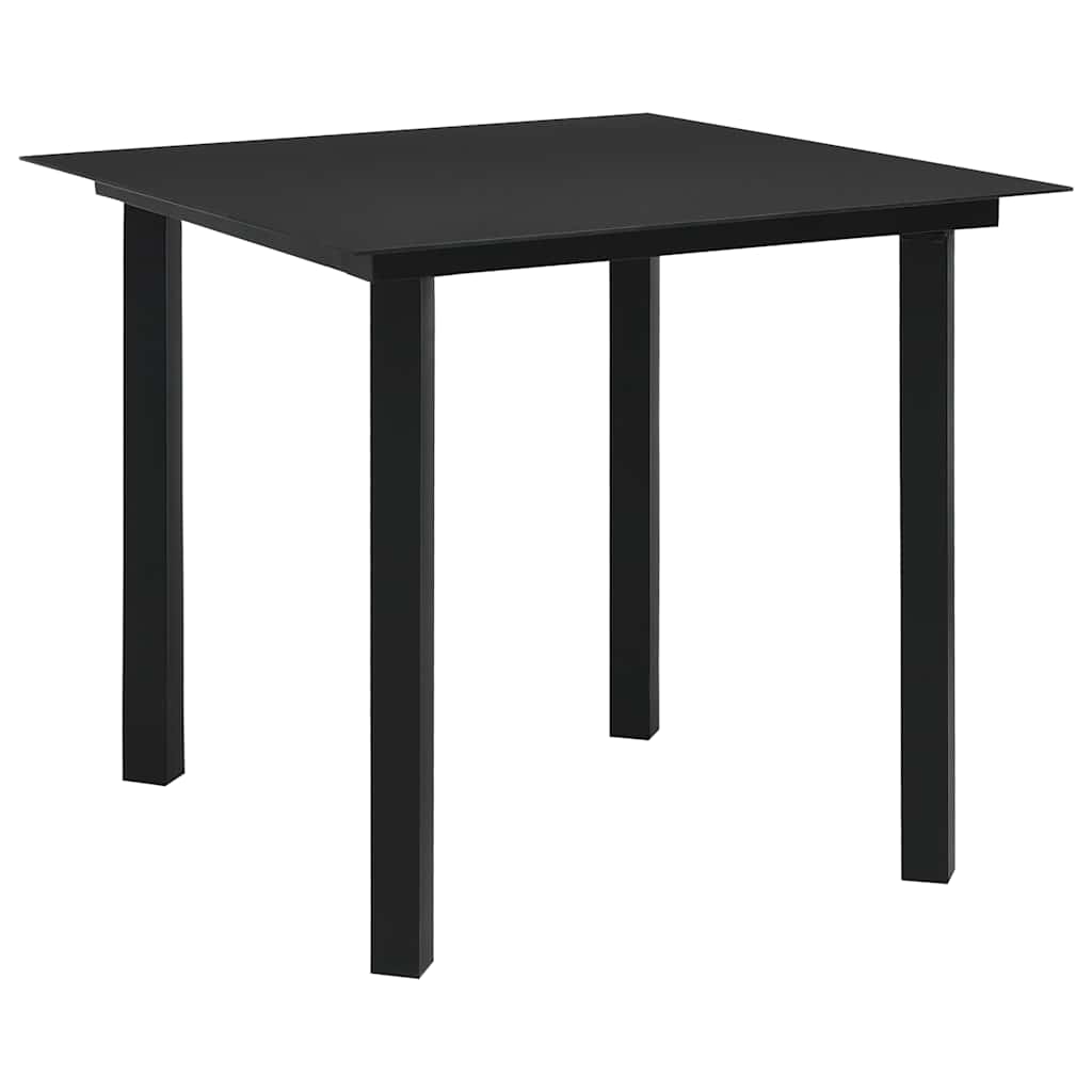 3-delige Tuinset PVC-rattan zwart is nu te koop bij PeponiXL, paradijselijk wonen!