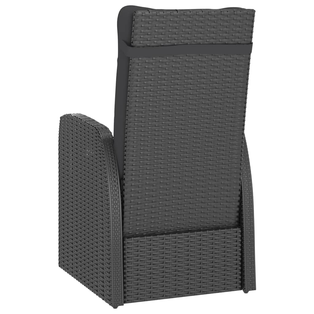 7-delige Tuinset met kussens poly rattan zwart is nu te koop bij PeponiXL, paradijselijk wonen!