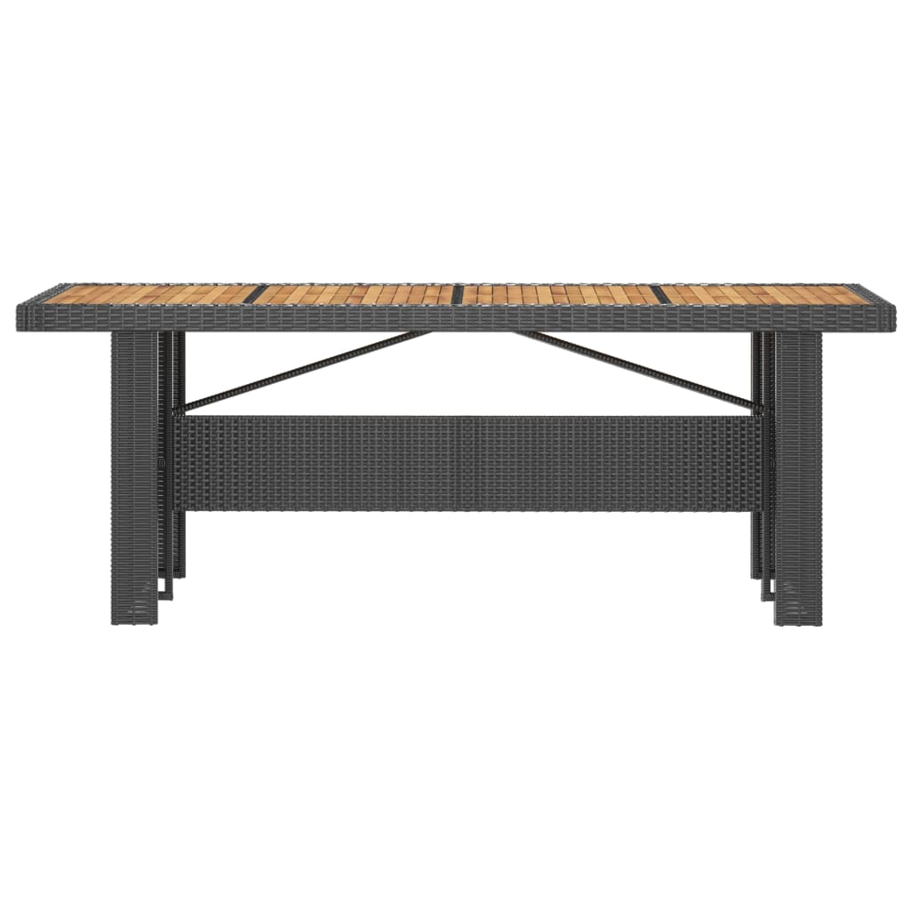 7-delige Tuinset met kussens poly rattan zwart is nu te koop bij PeponiXL, paradijselijk wonen!