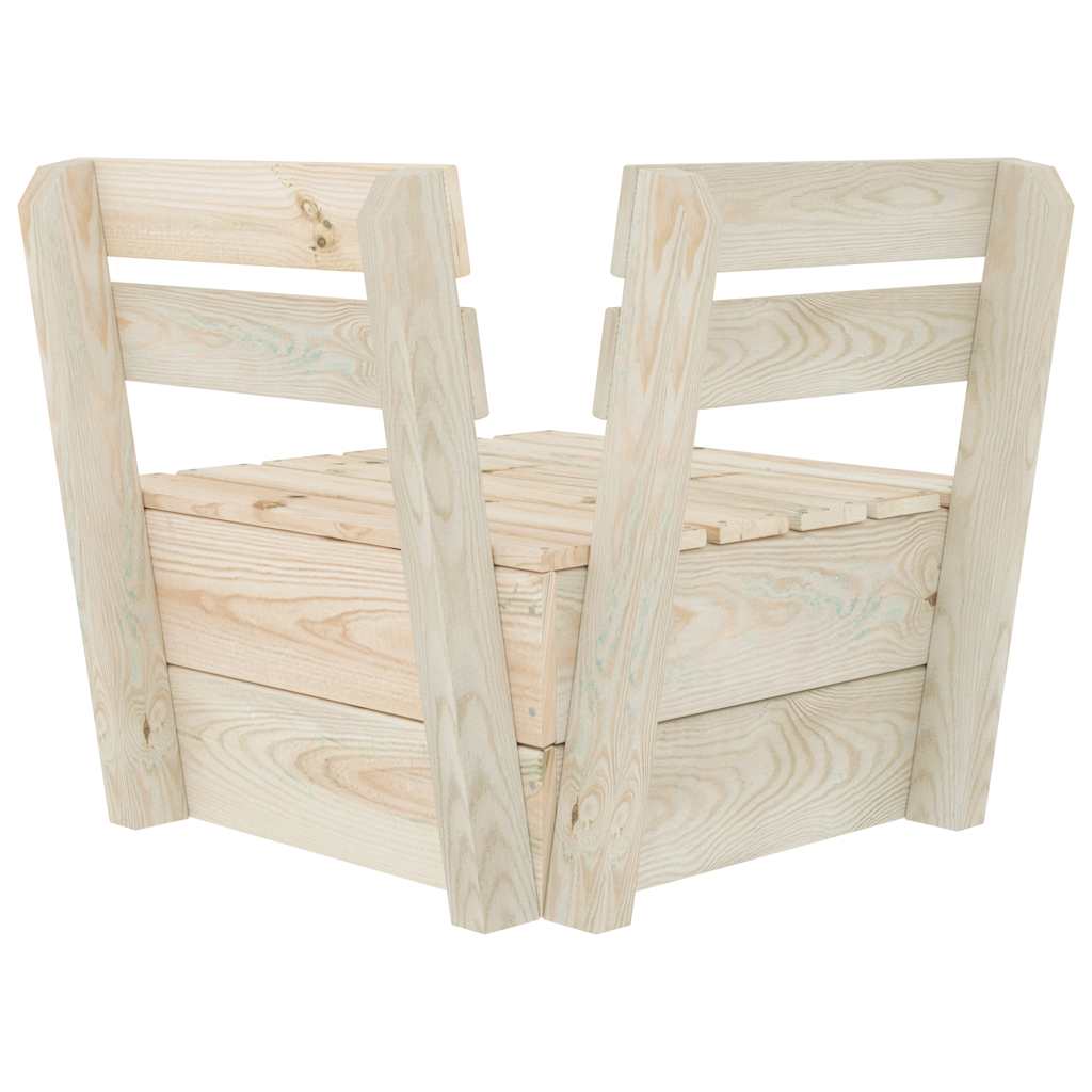 Hoekbank sectioneel pallet geïmpregneerd vurenhout is nu te koop bij PeponiXL, paradijselijk wonen!
