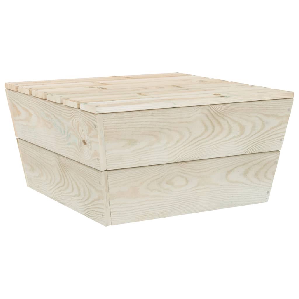 Tuintafels 2 st 60x60x30 cm geïmpregneerd vurenhout is nu te koop bij PeponiXL, paradijselijk wonen!