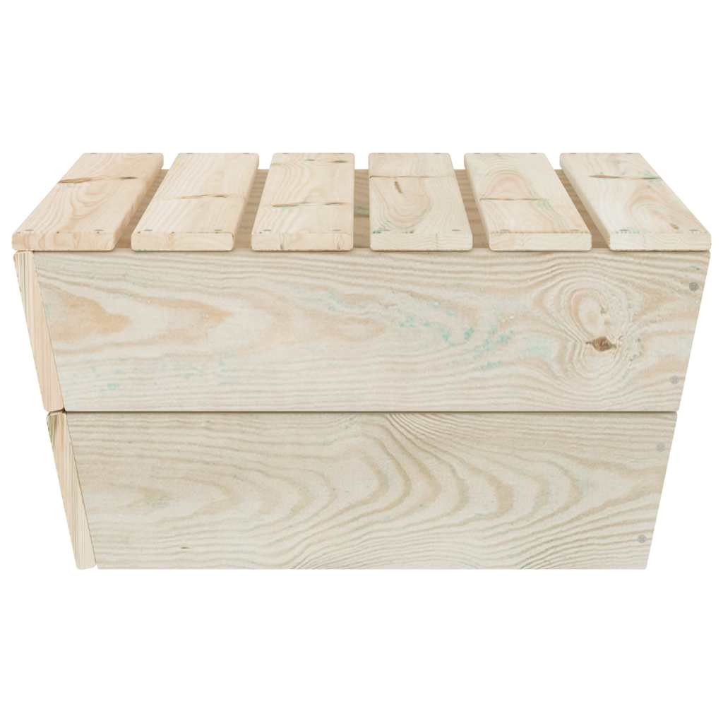 Tuintafels 2 st 60x60x30 cm geïmpregneerd vurenhout is nu te koop bij PeponiXL, paradijselijk wonen!