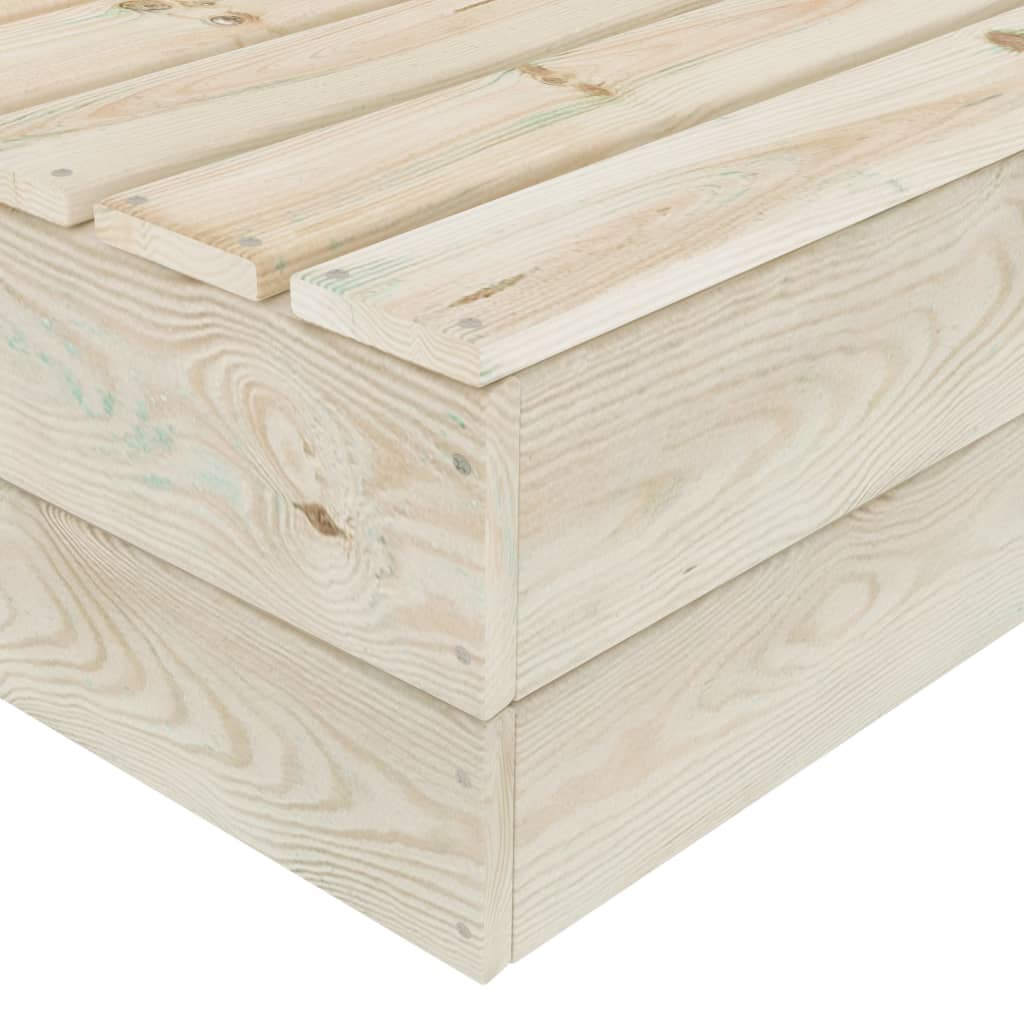 Tuintafels 2 st 60x60x30 cm geïmpregneerd vurenhout is nu te koop bij PeponiXL, paradijselijk wonen!