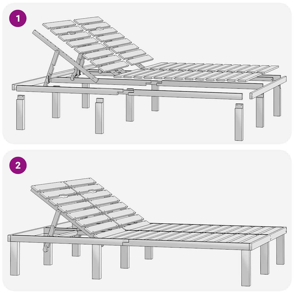 Ligbed tweepersoons groen geïmpregneerd grenenhout is nu te koop bij PeponiXL, paradijselijk wonen!