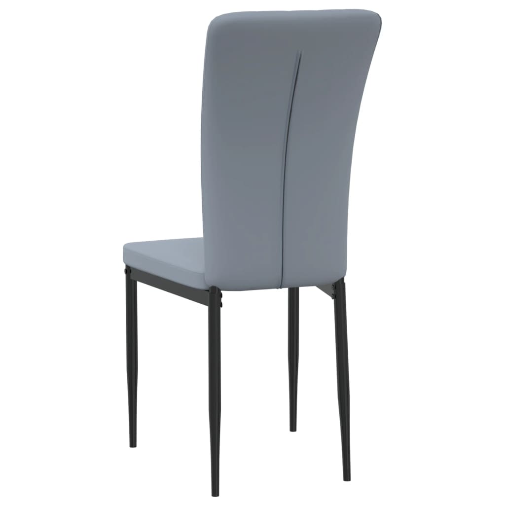 Eetkamerstoelen 4 st fluweel lichtgrijs is nu te koop bij PeponiXL, paradijselijk wonen!