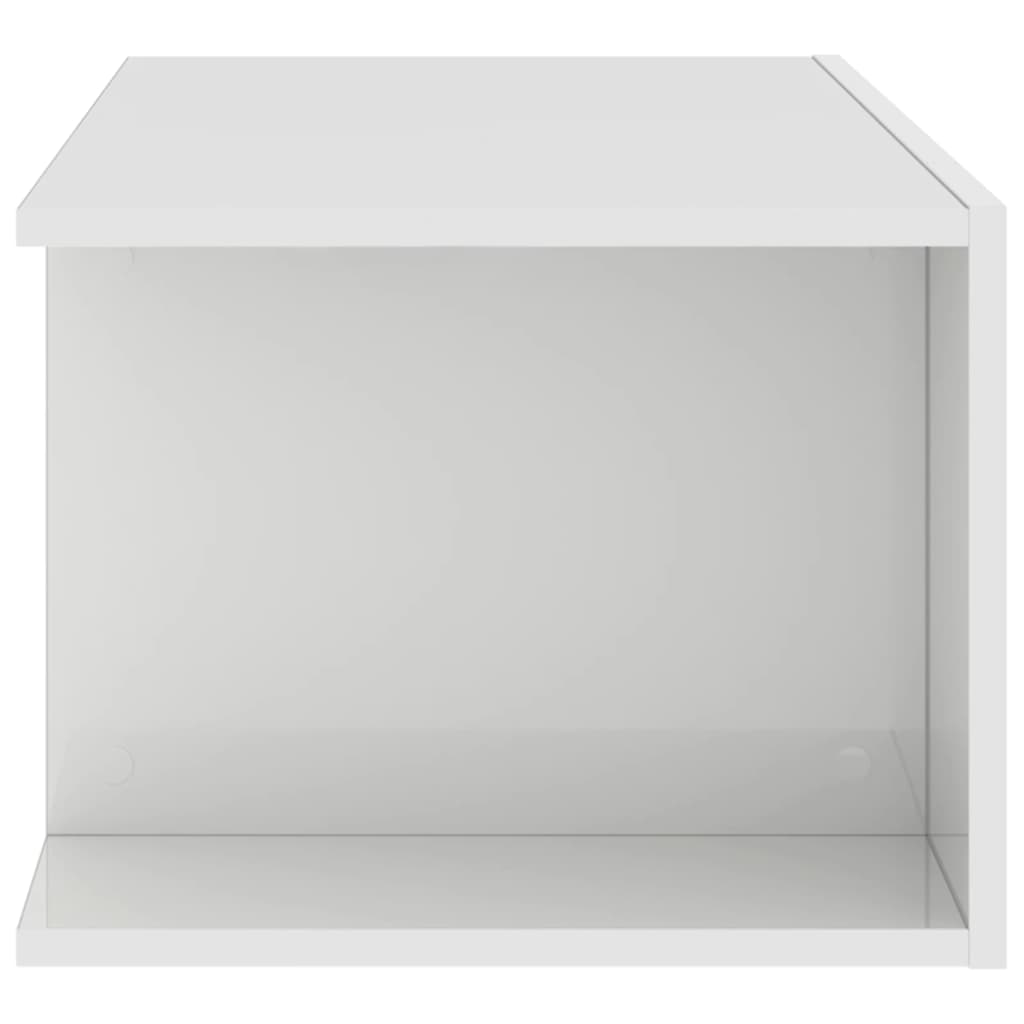 Tv-meubel met LED-verlichting 90x39x30 cm hoogglans wit is nu te koop bij PeponiXL, paradijselijk wonen!