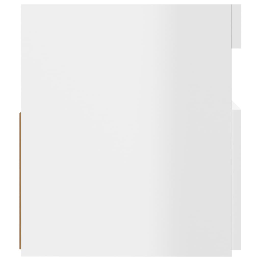 Tv-meubel met LED-verlichting 120x35x40 cm hoogglans wit is nu te koop bij PeponiXL, paradijselijk wonen!