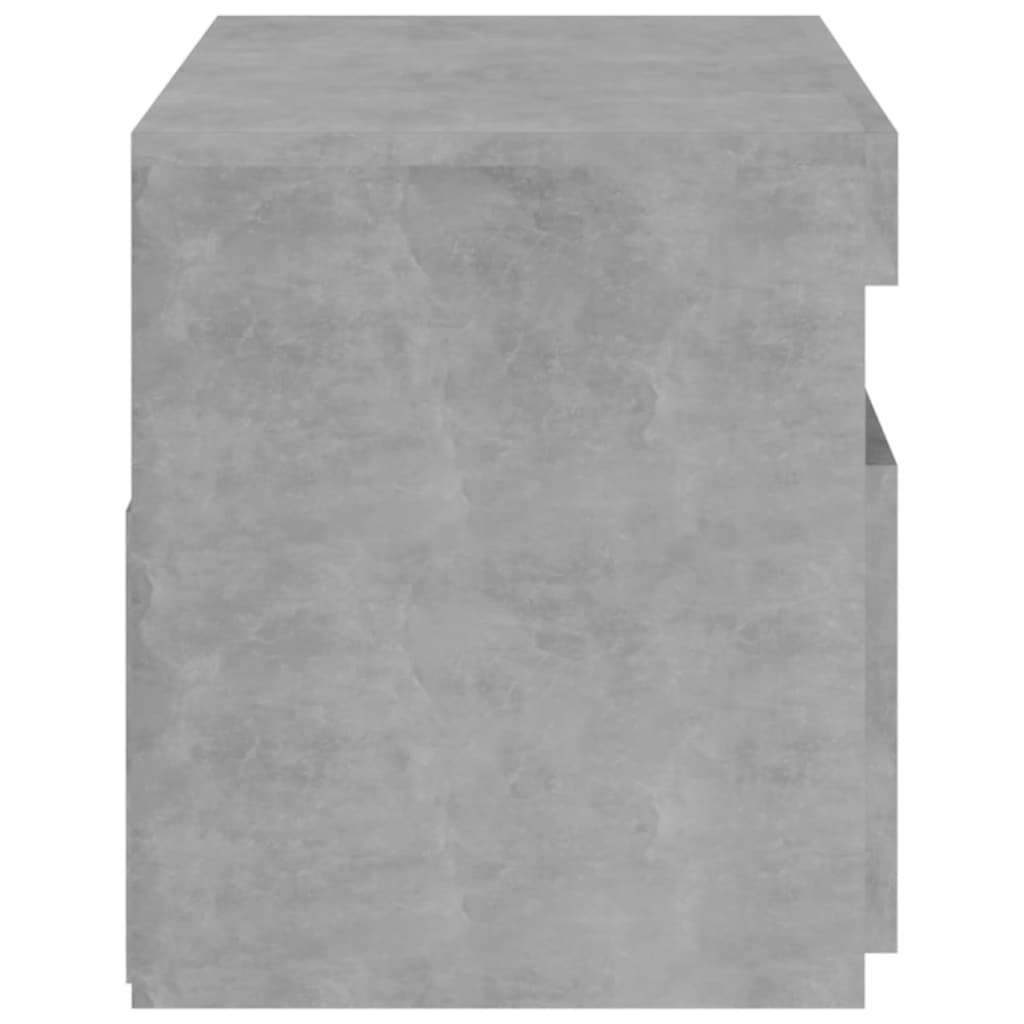 Tv-meubel met LED-verlichting 75x35x40 cm betongrijs is nu te koop bij PeponiXL, paradijselijk wonen!