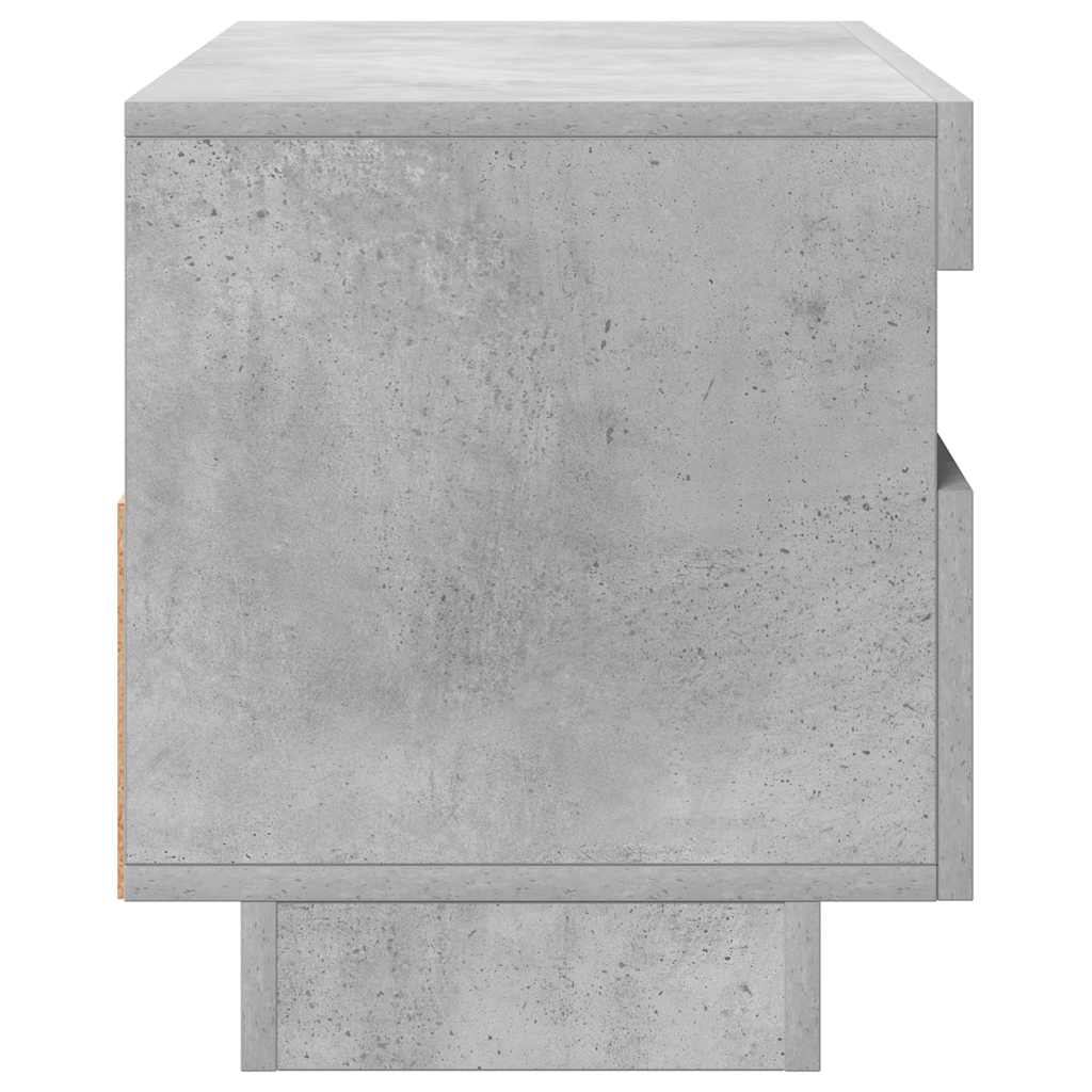 Tv-meubel met LED-verlichting 80x35x40 cm betongrijs is nu te koop bij PeponiXL, paradijselijk wonen!