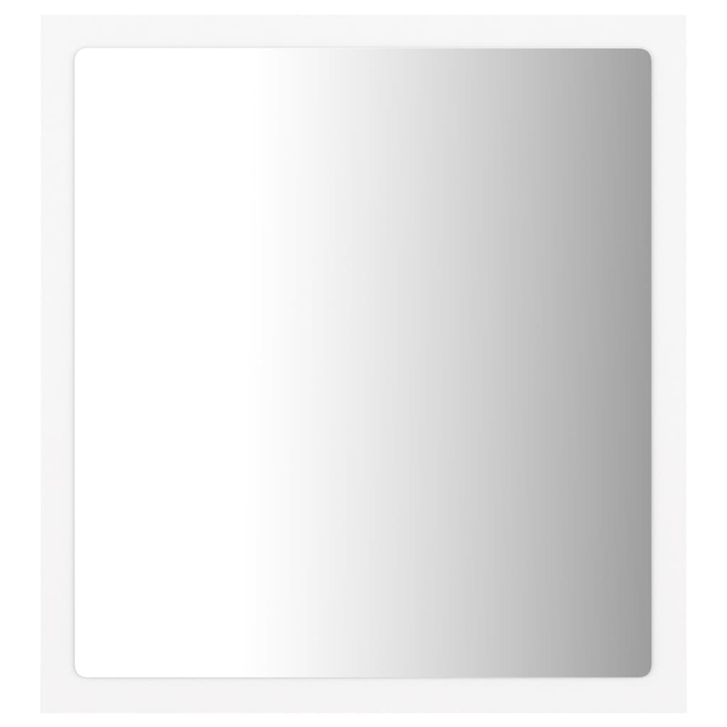 Badkamerspiegel LED 40x8,5x37 cm acryl wit is nu te koop bij PeponiXL, paradijselijk wonen!