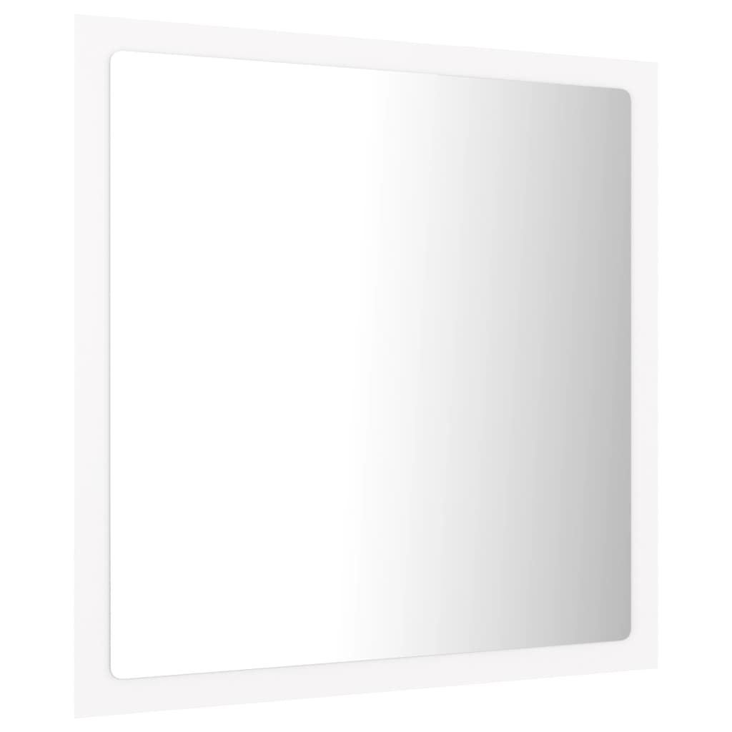 Badkamerspiegel LED 40x8,5x37 cm acryl wit is nu te koop bij PeponiXL, paradijselijk wonen!