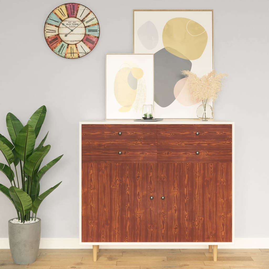 Meubelfolie zelfklevend 500x90 cm PVC acaciakleurig is nu te koop bij PeponiXL, paradijselijk wonen!