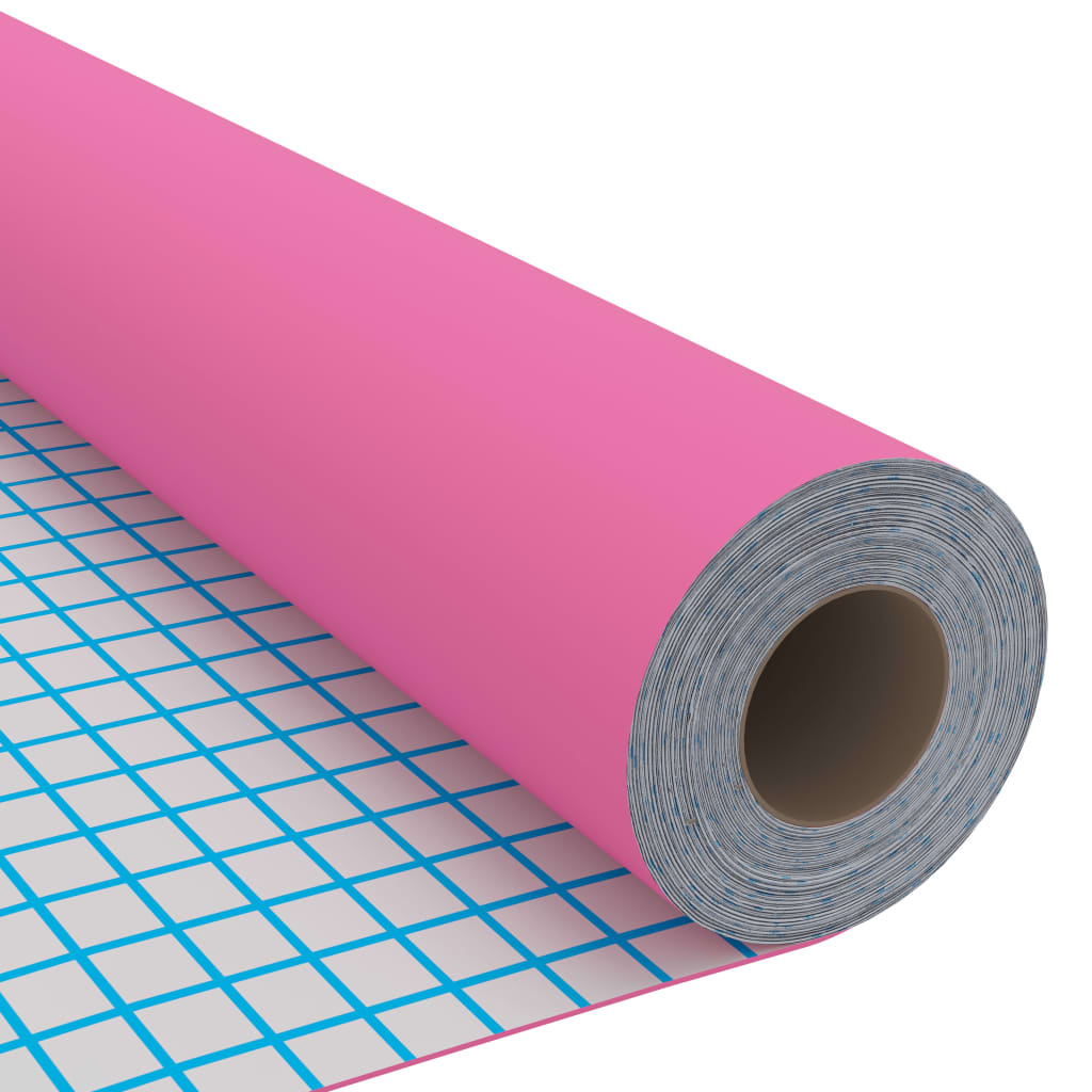 Meubelfolie zelfklevend 500x90 cm PVC hoogglans roze is nu te koop bij PeponiXL, paradijselijk wonen!