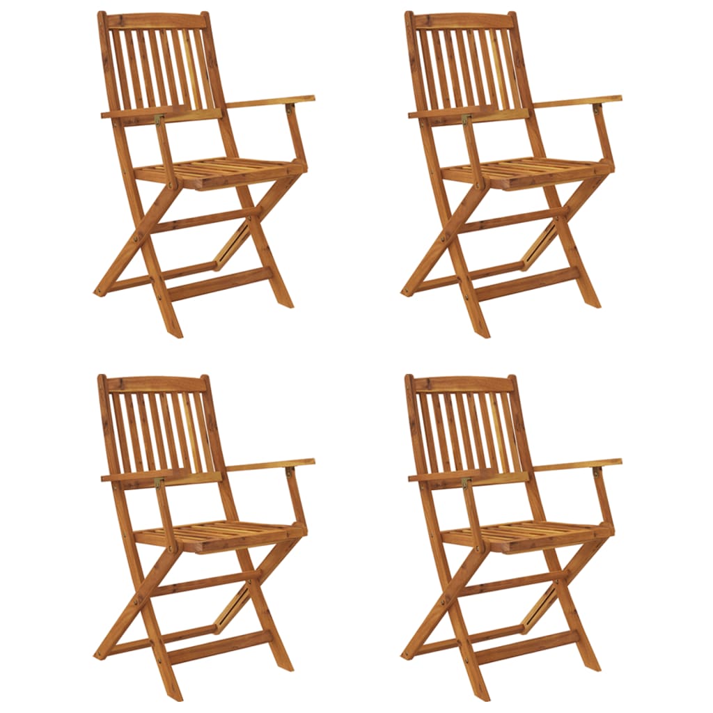 5-delige Tuinset inklapbaar massief acaciahout is nu te koop bij PeponiXL, paradijselijk wonen!