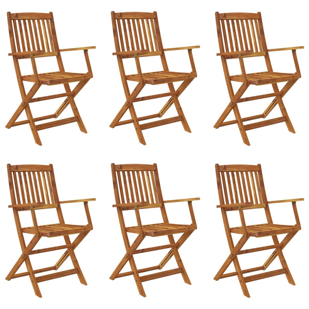 7-delige Tuinset inklapbaar massief acaciahout is nu te koop bij PeponiXL, paradijselijk wonen!